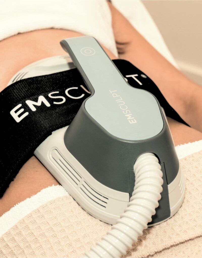 Non-invasive Fat Reduction Treatment with Emsculpt